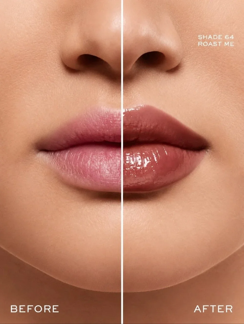 Lancome Butterglow Tinted Plumping Lip Butter Balm Roast Me - Nude Brown